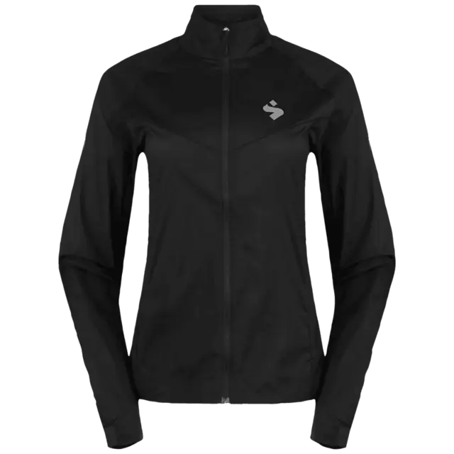 Sweet Dame Jakke Hunter Wind  M Lett og pustende vindjakke Black 