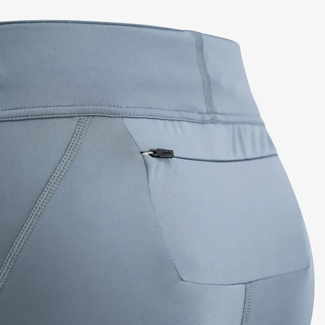 Swix Dame Tights Pace H.Waist Cropped L Cropped tights med høy midje Dark Fog 