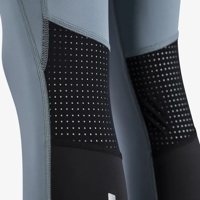 Swix Dame Tights Pace H.Waist Cropped L Cropped tights med høy midje Dark Fog 