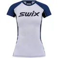 Swix Dame T-shirt Motion Tech Wool XL Multisport trøye med ull Silver