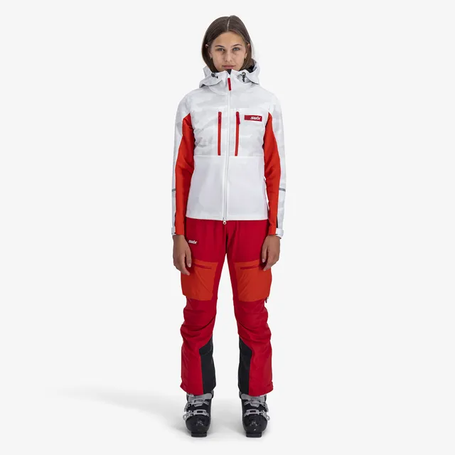 Swix Dame Surmount Softshield Jakke M Vind og vannavvisende jakke Bright White 