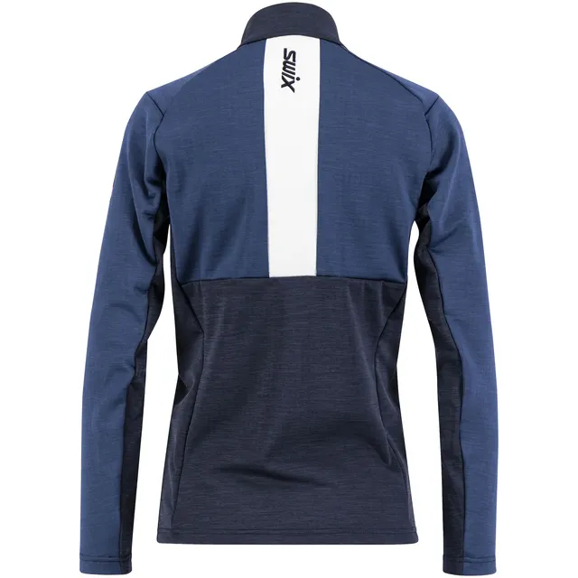 Swix Dame Infinity Midlayer Jakke XS Allsidig mellomlag - Lake Blue 