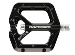 Race Face Aeffec Plattform Pedal sort Super flatpedal til terrengsykling