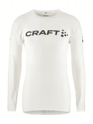 Craft M Tr&#248;ye NOR Pro Wool Extreme X Langermet ulltr&#248;ye - White/Blaze