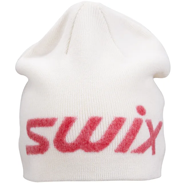 Swix SWIX Logo Beanie 56 Varm og god lue med merino Snow white 