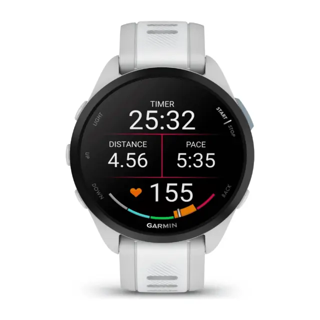 Garmin Forerunner 165 Flott treningsklokke med AMOLED-skjerm 