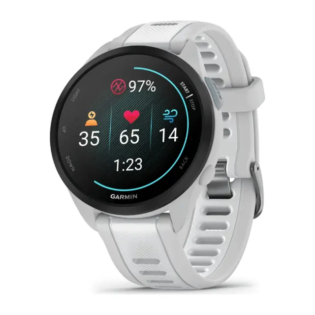 Garmin Forerunner 165 Flott treningsklokke med AMOLED-skjerm 