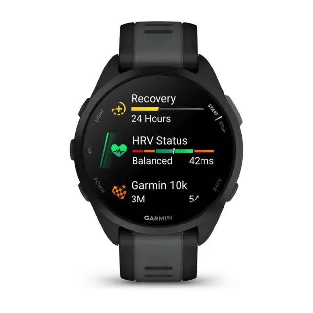 Garmin Forerunner 165 Black/Slate Grey 