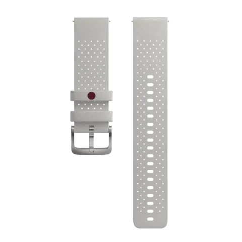 Polar Klokkereim i silikon 22mm