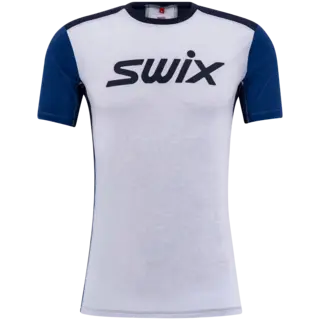 Swix Herre T-shirt Motion Tech Wool Multisport trøye med ull Silver