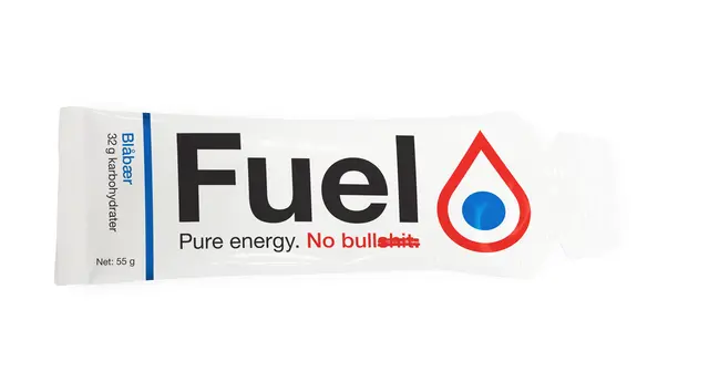 Fuel of Norway EnergiGel Blåbær 55g Lettflytende energi gel med blåbærsmak 
