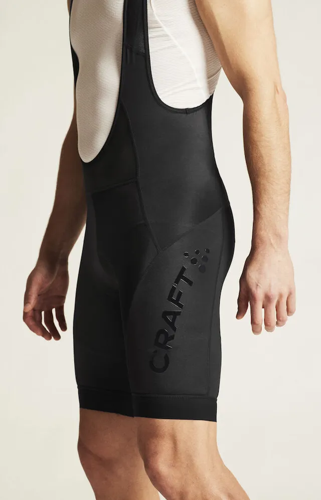 Craft Herre Core Essence Bib Shorts S Funkjsonell bib shorts, Black 