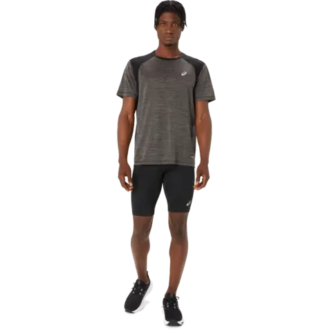 Asics Herre Top Road SS Kortermet løpetrøye PEBL