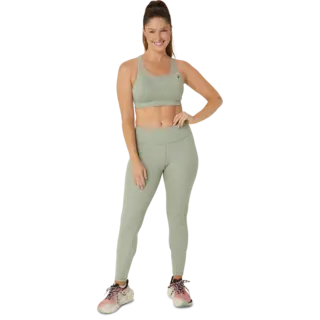 Asics Dame Tights Icon S Designet for et raskt tempo, OLGR/MAGR