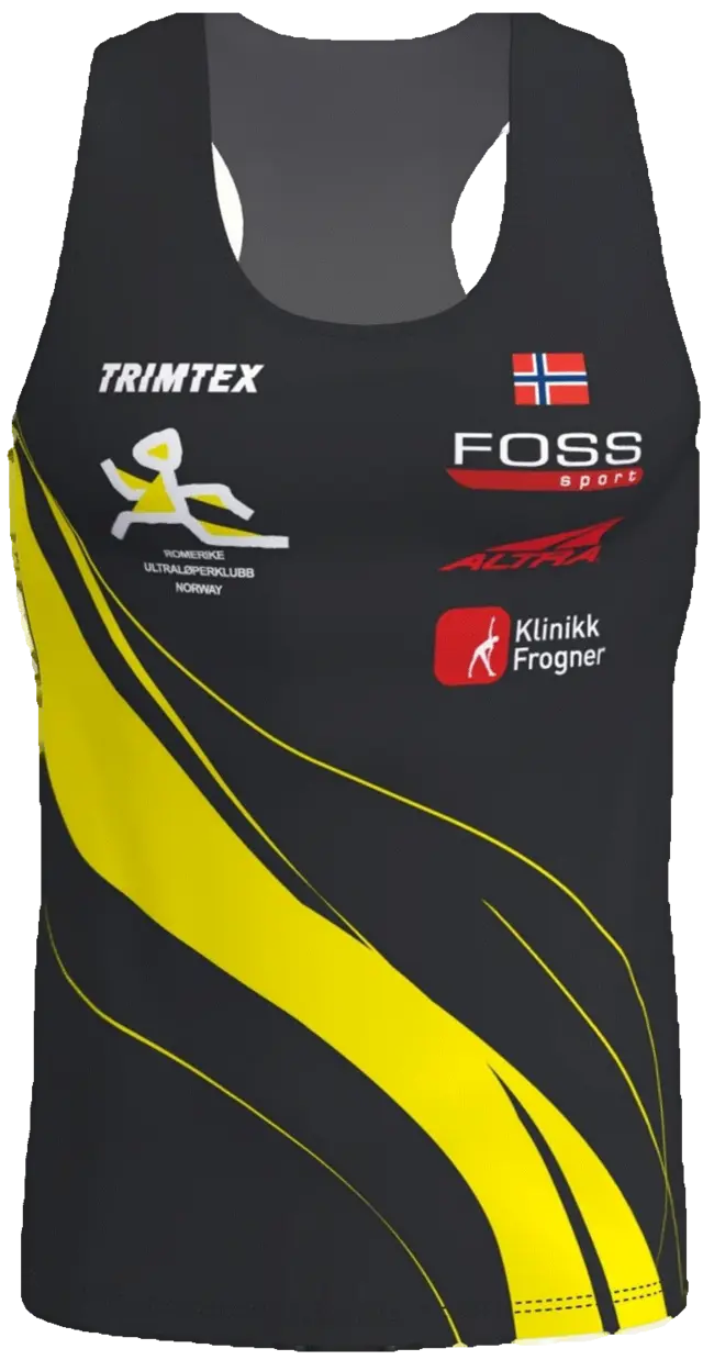 Trimtex Fast 3.0 Singlet Dame XS Klubbtøy Romerike Ultraløperklubb 