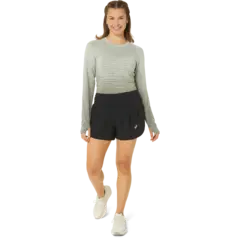 Asics W Shorts Road 3.5in S Lett og praktisk løpeshorts til dame