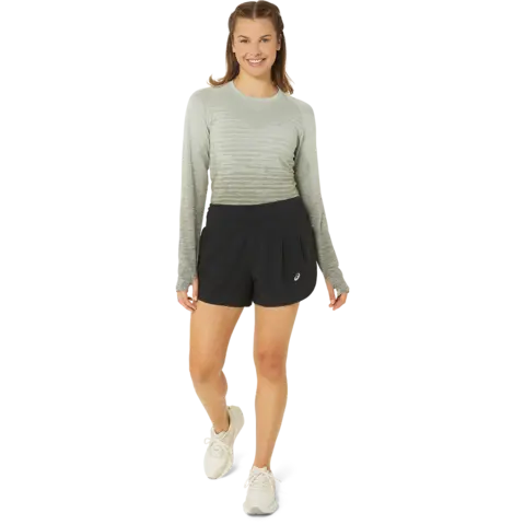 Asics W Shorts Road 3.5in Lett og praktisk l&#248;peshorts til dame