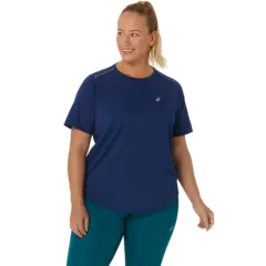 Asics Dame Top Road SS S BLUE EXPANSE