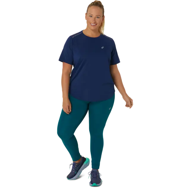 Asics Dame Top Road SS S BLUE EXPANSE 