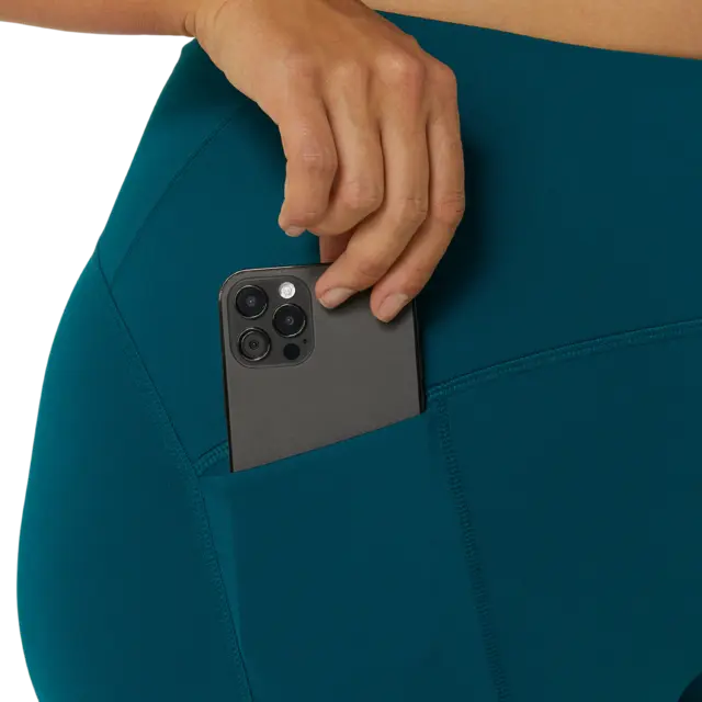 Asics W Road High Waist Tights L RICH TEAL 