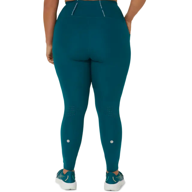 Asics W Road High Waist Tights XL RICH TEAL 
