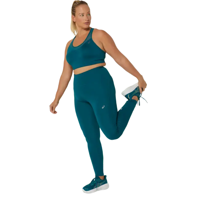 Asics W Road High Waist Tights XL RICH TEAL 