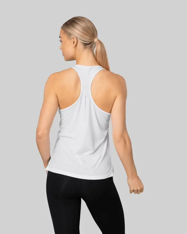 Johaug Singlet Discipline M Lett og behagelig treningssinglet White 