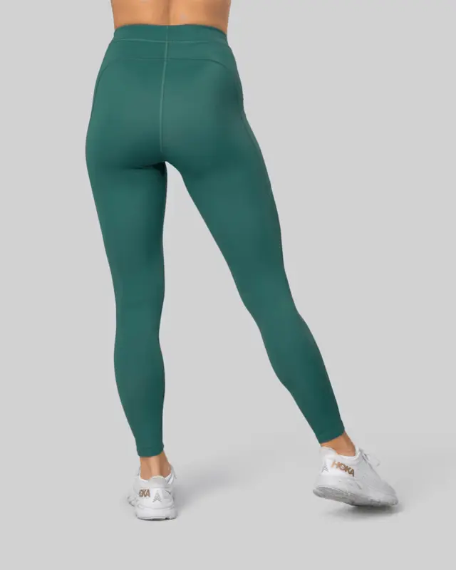 Johaug Dame Discipline Tights 2.0 M Den perfekte løpetightsen, DTEAL 