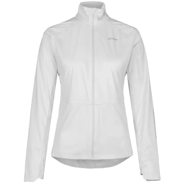 Johaug Dame Discipline Jakke 2.0 L Superlett og teknisk løpejakke, white 