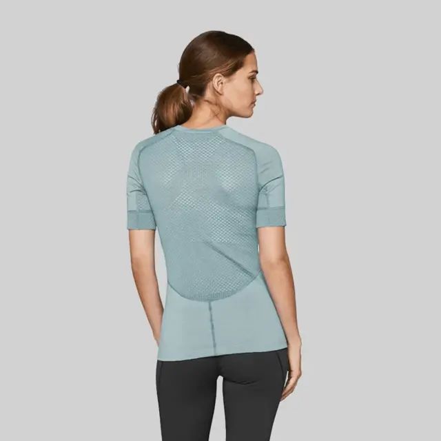 Johaug Dame Lithe Tech Ull Trøye XL En feminin, sporty t-skjorte i ull Mint 