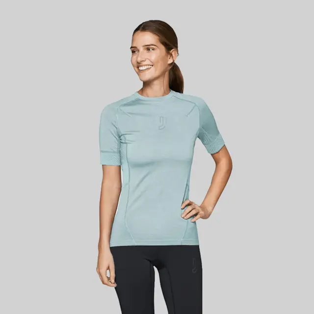 Johaug Dame Lithe Tech Ull Trøye XL En feminin, sporty t-skjorte i ull Mint 