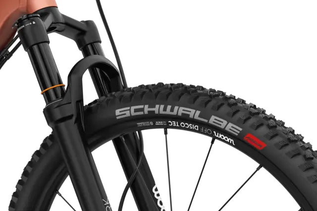 Woom 5 Off Air 24" Barnesykkel 7-11 år Lett terrengsykkel til jr m. demper Copp 