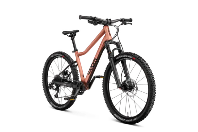 Woom 5 Off Air 24" Barnesykkel 7-11 år Lett terrengsykkel til jr m. demper Copp 