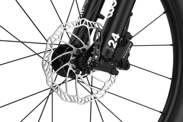 Woom 5 Off Air 24" Barnesykkel 7-11 år Lett terrengsykkel til jr m. demper Copp 