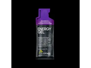 PurePower Energy Gel Solb&#230;r Energigel til trening og konkurranse 40g