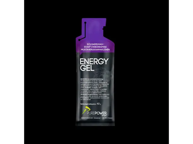 PurePower Energy Gel Solbær Energigel til trening og konkurranse 40g 