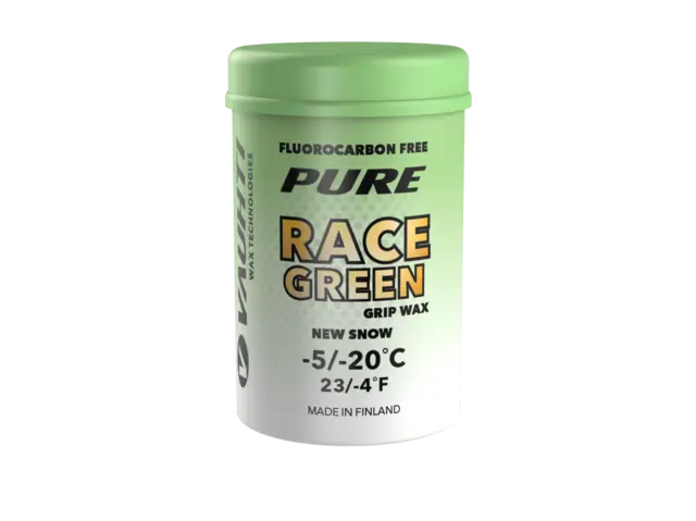 Vauhti PURE RACE GREEN New Snow Festevoks for nysnø, Grønn, -5/-20°C 