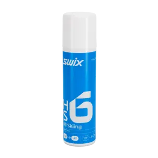 Swix HS6 Liq. Bl&#229;, -4&#176;C/-12&#176;C, 125ml Flytende fluorfri glider trening/konkur