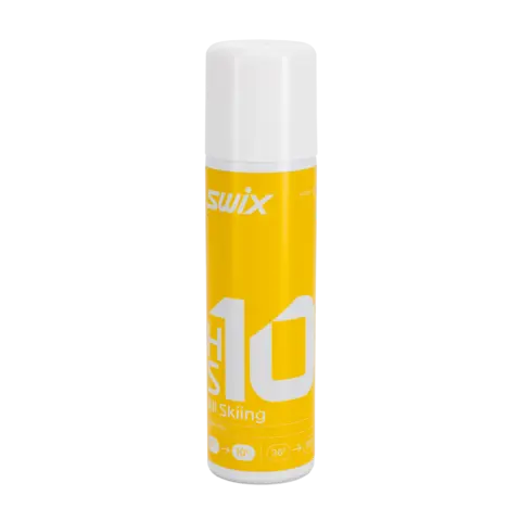 Swix HS10 Liq. Gul, +2°C/+10°C 125ml Flytende fluorfri glider trening/konkur