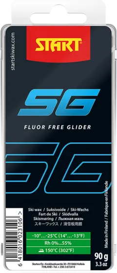 Start Glider SG10 Grønn 180 G Fluorfri glider fra Start -10*/-25*
