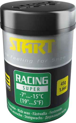 Start Racing Super Grønn -7*/-15* 45g Fluorfri Festevoks til norske forhold