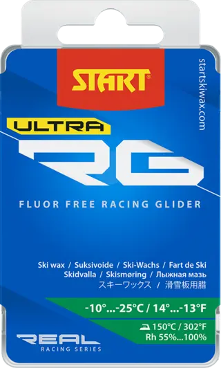 Start RG Ultra glider Gr&#248;nn -10/-25  60g Flourfri Racing Glider