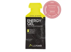 PurePower Energy Gel Sitron Te/ Grønn Te Energigel til trening og konkurranse 40g