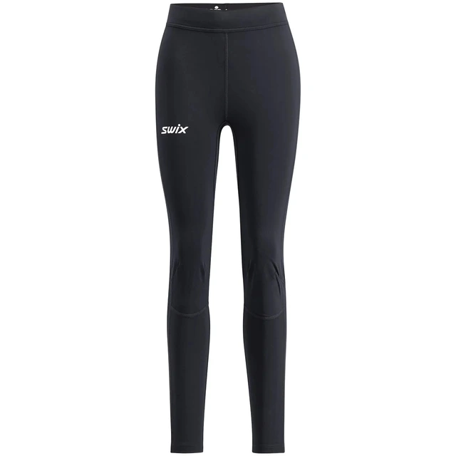 Swix Dame Tights Focus Warm M Isolerende tights til langrenn Black 