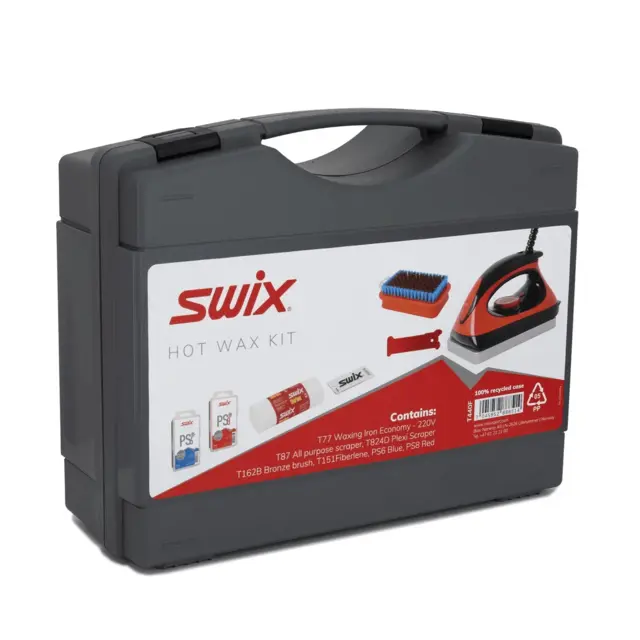 Swix T440F  Hot Wax Kit Startkit med smørejern og glider 