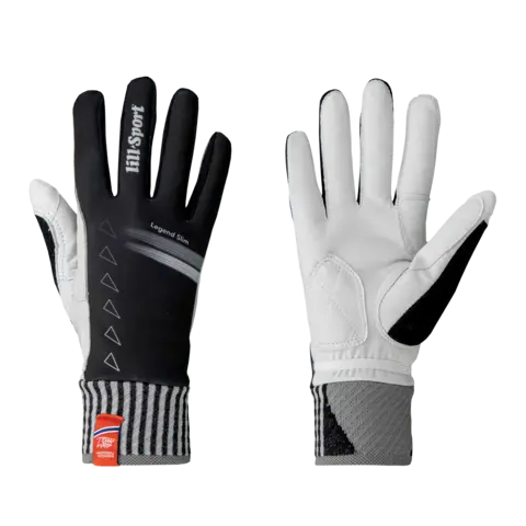 Lill-Sport Legend Slim Langrennshanske Hanske for konkurranse/trening Sort