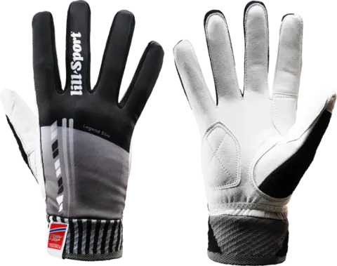 Lill-Sport Skihanske Legend Slim Hanske for trening og konkurranse Black