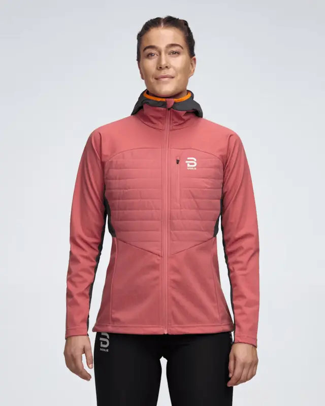 Dæhlie Dame Jakke North XS Lett og teknisk skijakke Dusty Red 