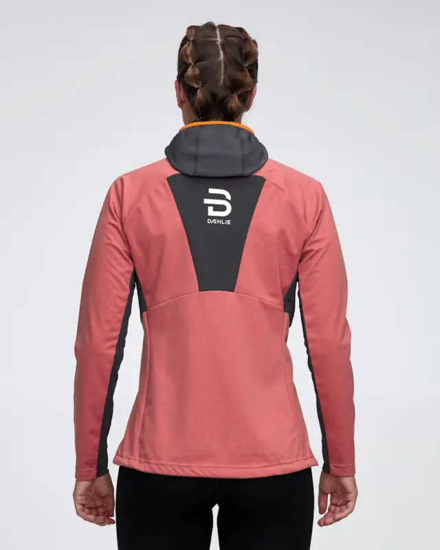Dæhlie Dame Jakke North XS Lett og teknisk skijakke Dusty Red 