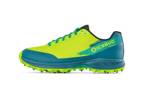 IceBug Pytho6 BuGrip Løpesko Herre Løpesko m/pigg for vinterføre Lime/Mint